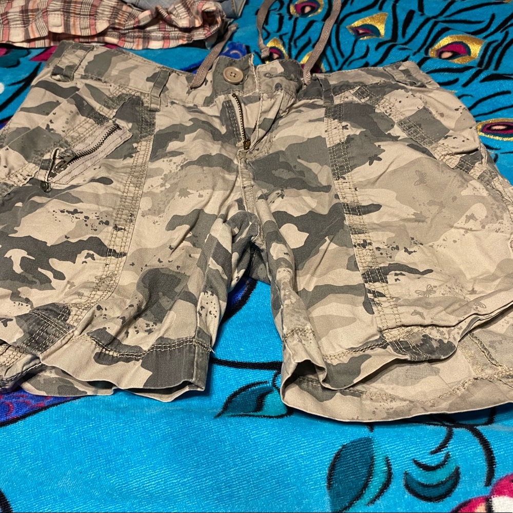 Camouflage shorts